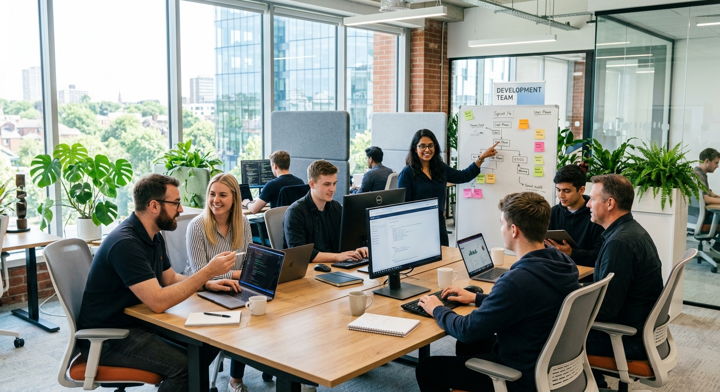 SmartObjects team at work